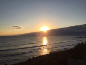 スカイテラスからの初日の出